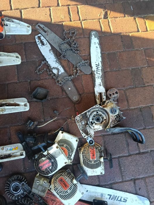 Piła spalinowa 4 sztuki na części Stihl 026