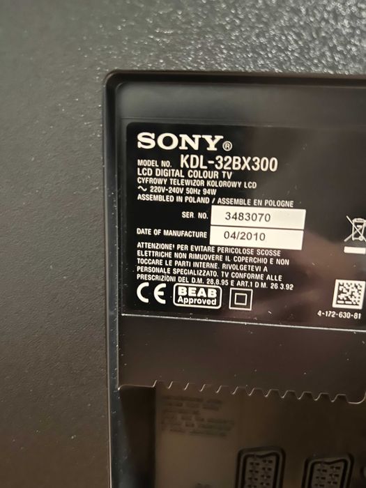 TV Sony Bravia KDL-32BX300
