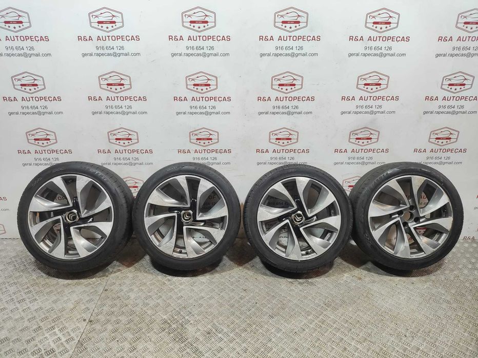 Conjunto Jantes R18 Citroen DS5 2011 a 2016 Original