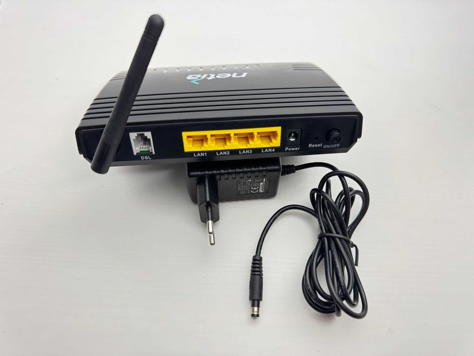 Router / Modem ADSL Wi-Fi ASMAX AR 1004G-V2 Netia - komplet