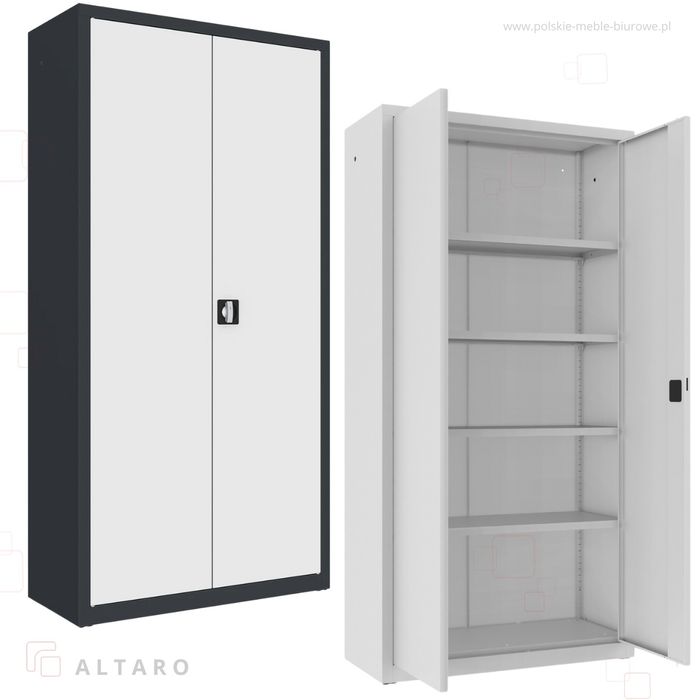 Szafa WARSZTATOWA metalowa , do magazynu, na produkcję, do garażu