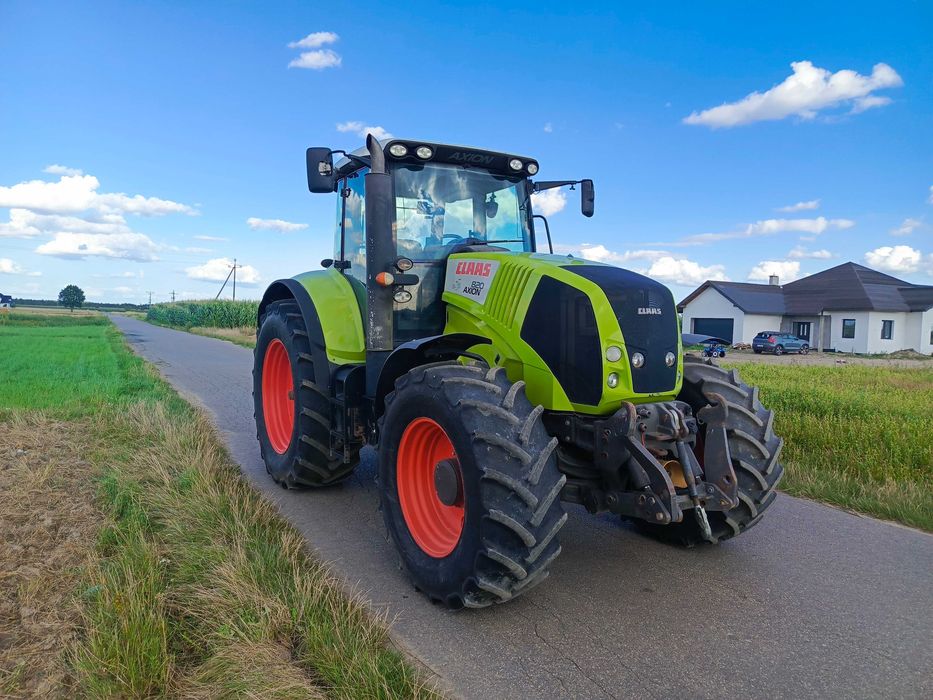 Axion 820 sprowadzony wiem przód pneumatyka