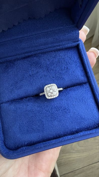 Кольцо ZBIRD с натуральными бриллиантами 0,31 ct | Золото 585 | Полный комплект