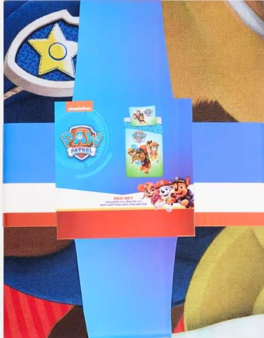 Komplet pościeli 140x200 psi patrol dla chłopca Nickelodeon