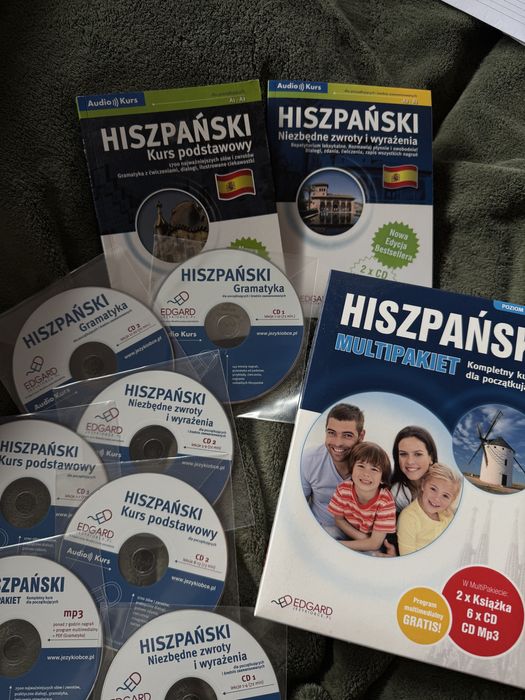 Hiszpański multipakiet kurs dla poczatkujacych Edgar