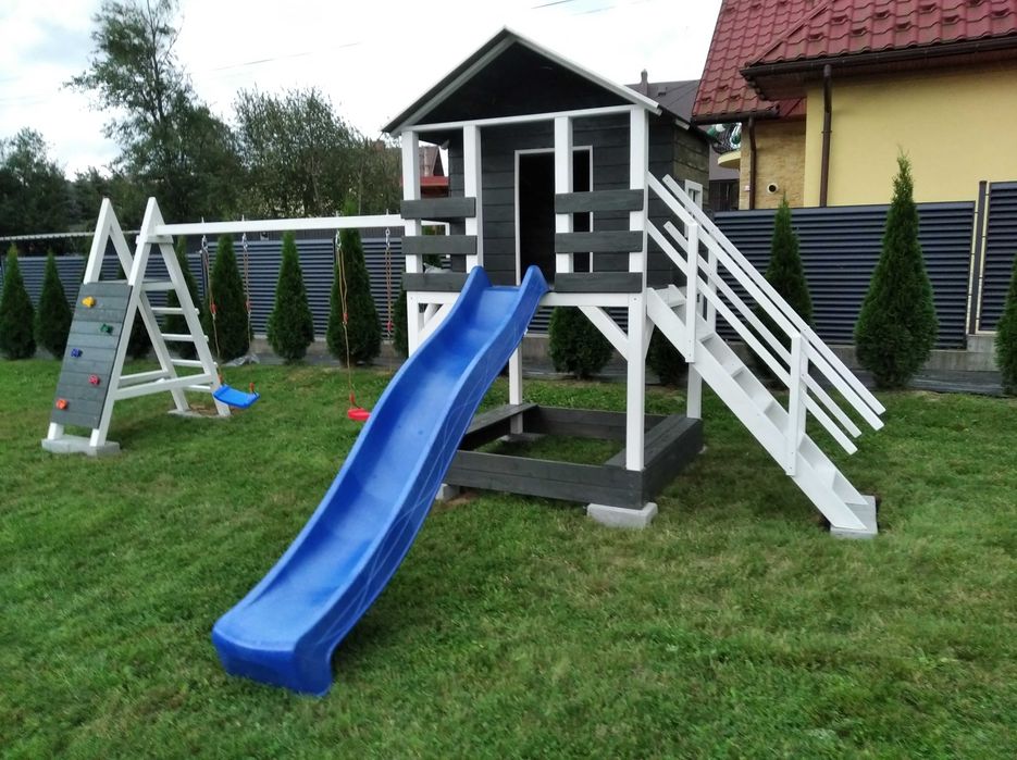 Plac zabaw domek kompletny