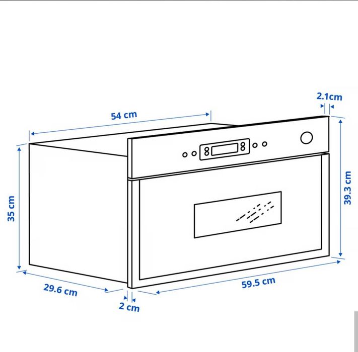 Venda de microondas novo ikea