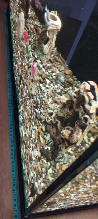 Акваріум б/у на 140 л + лампа