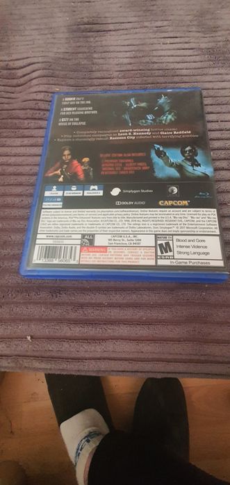 Resident Evil 2 ps4