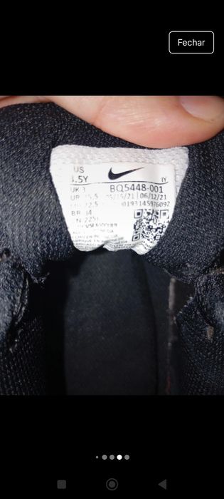 Tênis Nike Preto unisex