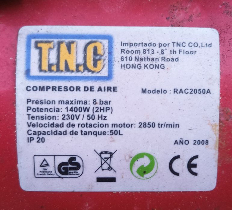 Compressor 50 Litros