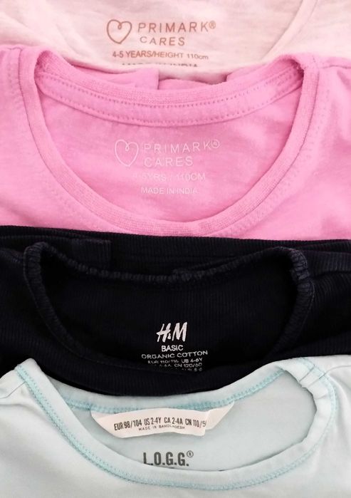 Conjunto 4 Tshirts 5-6 Anos Lefties