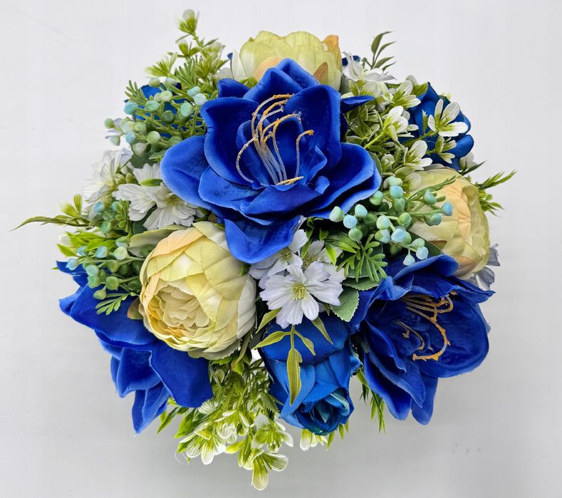 Stroik na grób wiosenny kompozycja na cmentarz