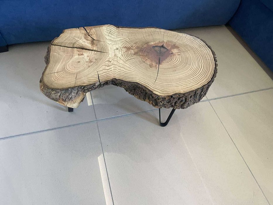 (37GR) ławy z plastra drewna, różne kształty