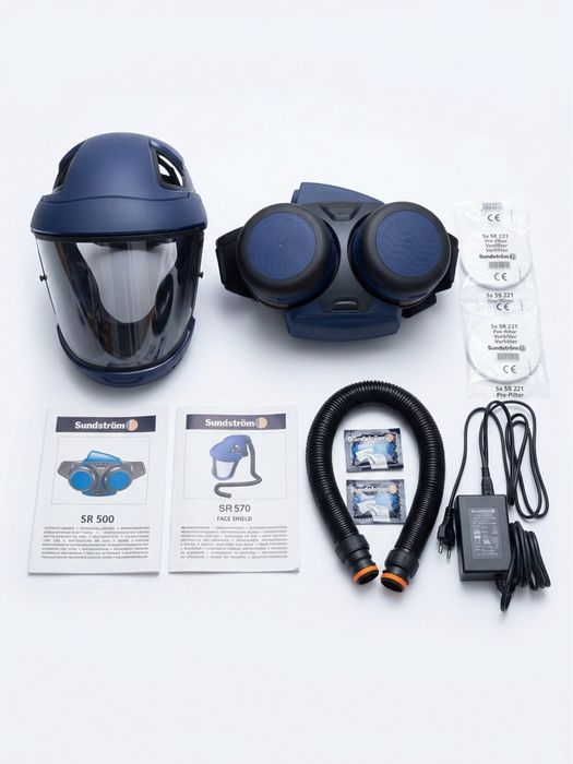 Sundström Kit de Respiração Motorizado SR 500 / SR 570 - Proteção Profissional