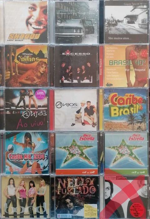 Lote de + de 60 cds musica originais em excelente estado