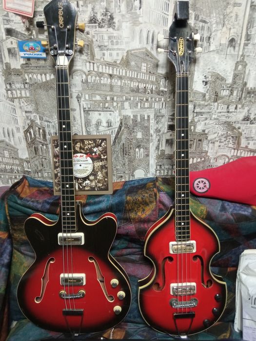 Бас гітара Орфей скрипка