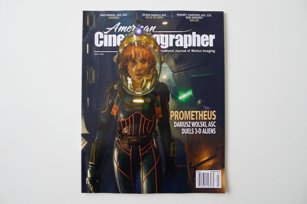 Revistas American Cinematographer - 2012