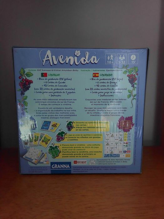 Avenida (Board Game, Jogo de Tabuleiro)