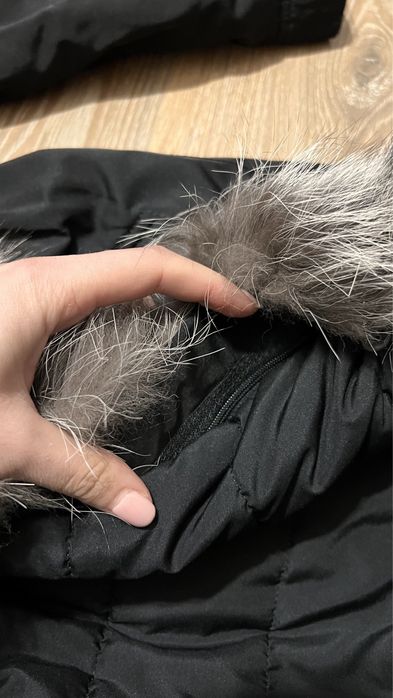 Зимова парка з натуральним хутром