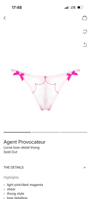 Трусики Agent Provocateur оригинал, с бутика