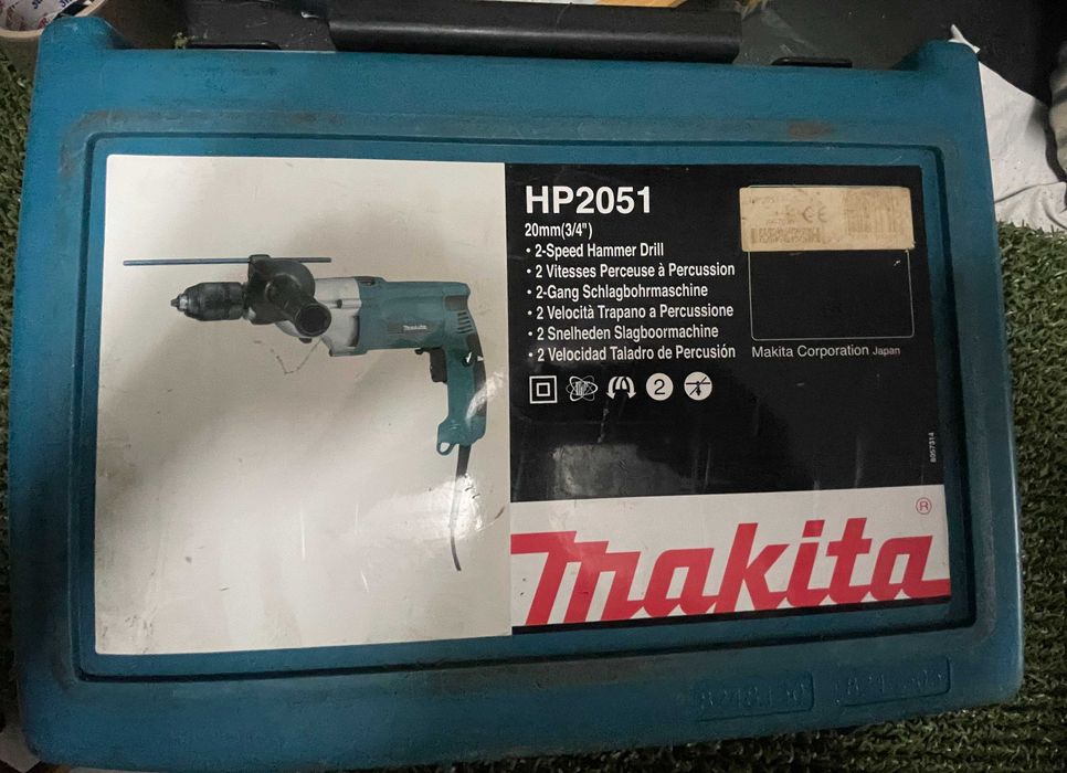 Furadeira de Impacto Makita HP2051 – Potência e Durabilidade!