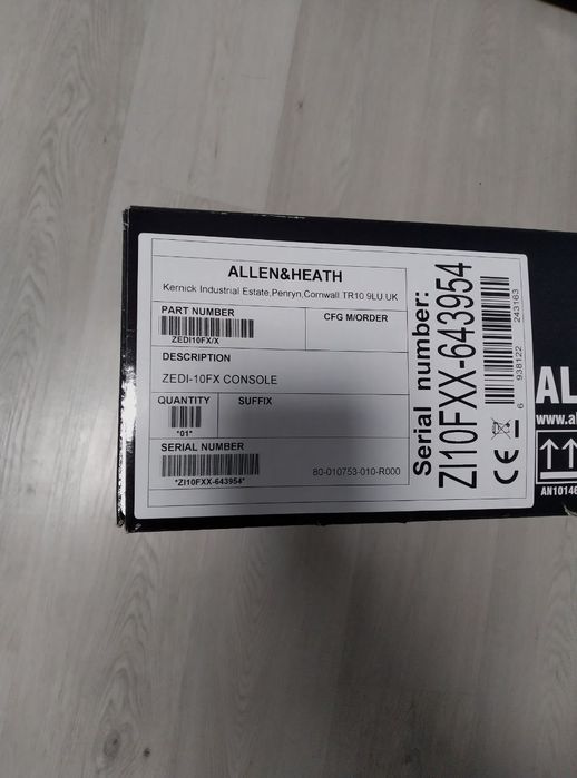 Мікшерний пульт Allen Heath Zed i 10 FX