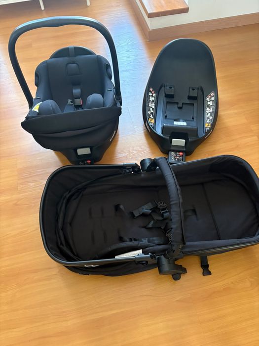 Duo convertivel em Trio com 2 bases isofix Asalvo