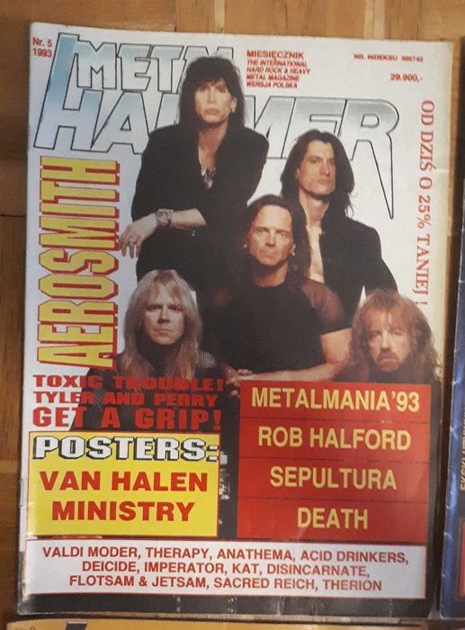 Metal Hammer rocznik 1993