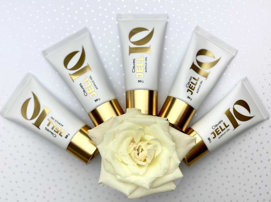 Akrylożel JEELIQ Clavier przedłużania paznokci nr.07 Sparkle Nude 30g