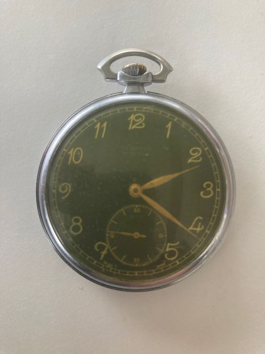 Relógio de Bolso Technos Precision Suíço 15 Rubis