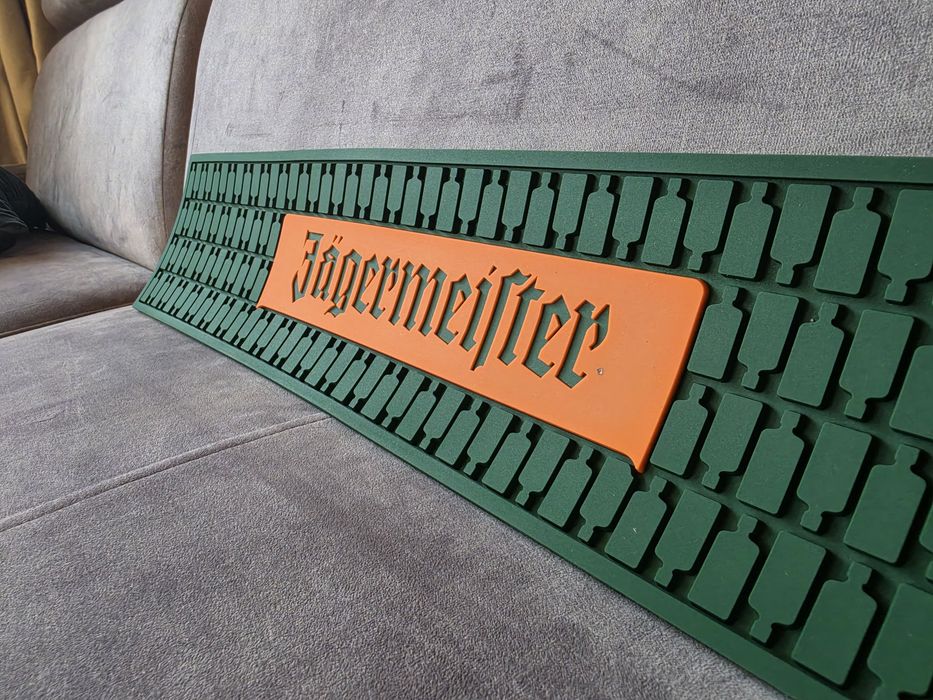 Jägermeister - Mata barmańska 13x60cm (nowa)