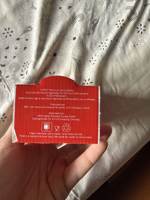 Copo coca cola novo colecao