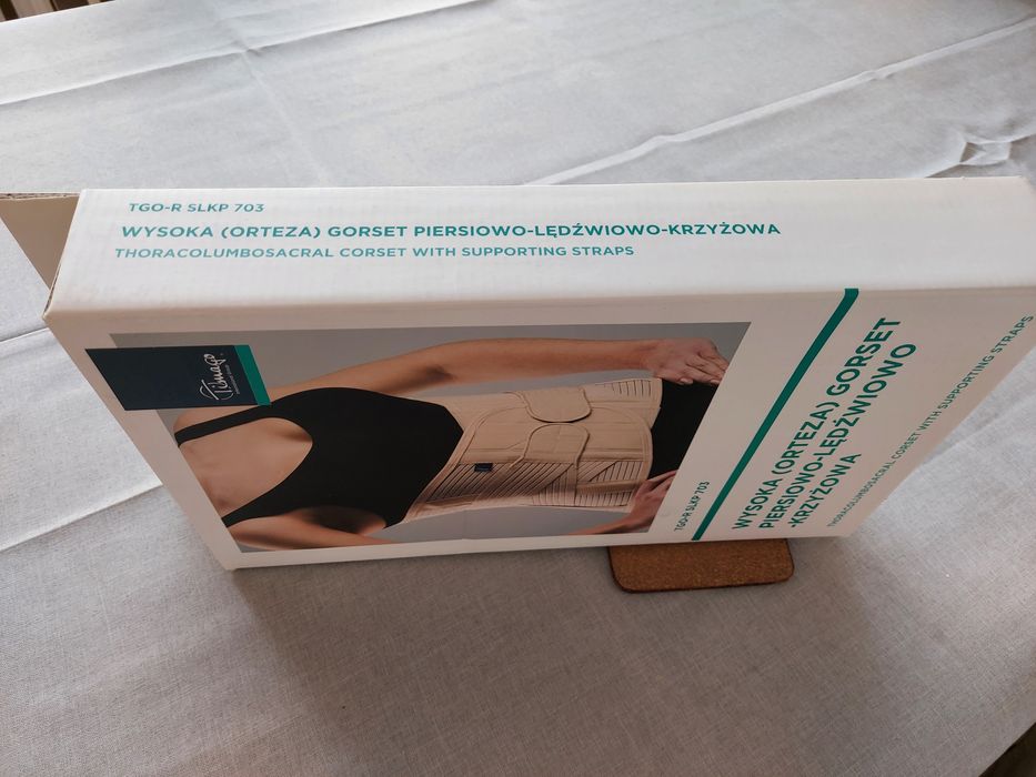 Wysoka orteza-Gorset piersiowo-lędźwiowo-krzyżowy