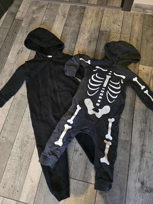 Dwa kombinezony dresowe dziecięce DRESY h&m 98cm