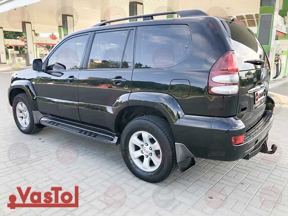 Фаркопи з балкою Toyota L. C. Prado 120 та 150 без підрізки бампера