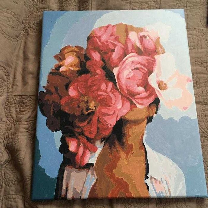 картини за номерами " півонії"