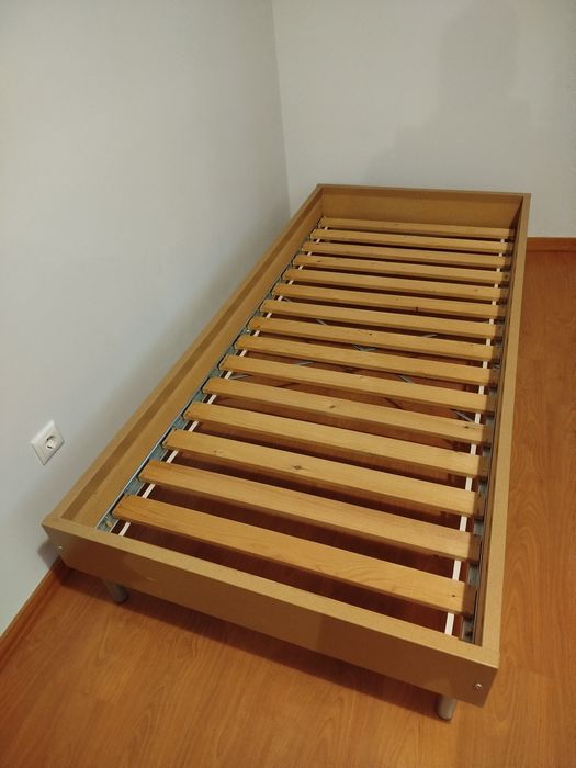 Cama 90x200 com colchão