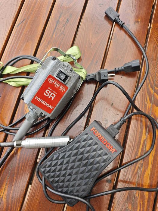 Silnik jubilerski Foredom, Narzędzia jubilerskie Walcarka elektr. panik, ciągadła, rolownica, reduktory