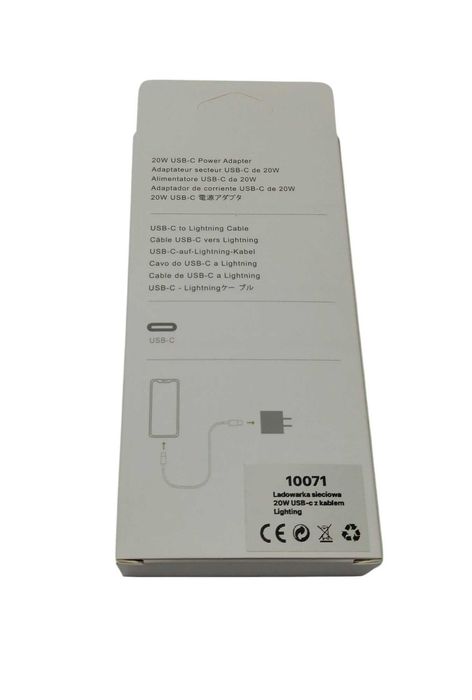 Ładowarka Sieciowa Usb TYP C / LIGHTNING