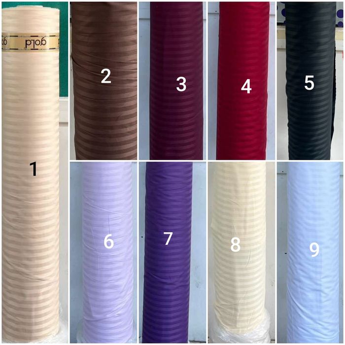 Елітна постільна білизна страйп сатин, 100% бавовна