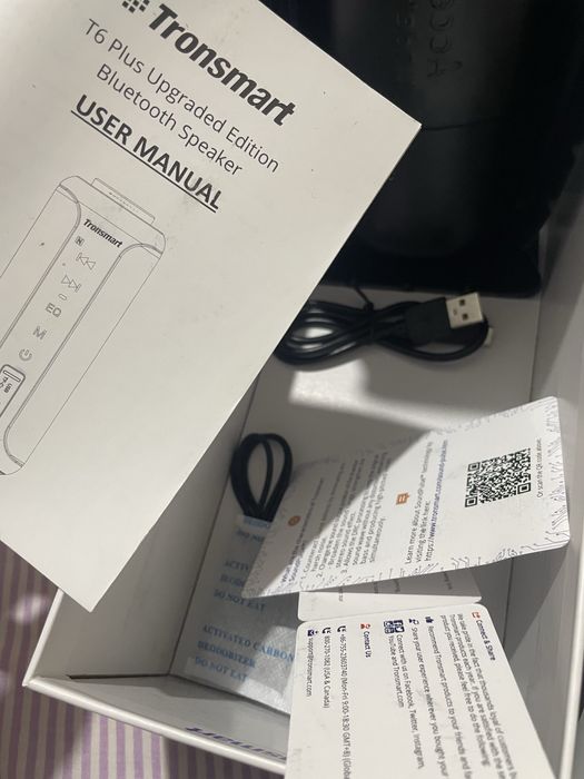 Coluna Bluetooth Tronsmart T6 Plus Upgraded Edition usada