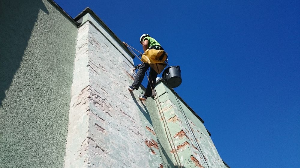 Alpinista24.pl Mycie okien elewacji Prace na wysokości Warszawa