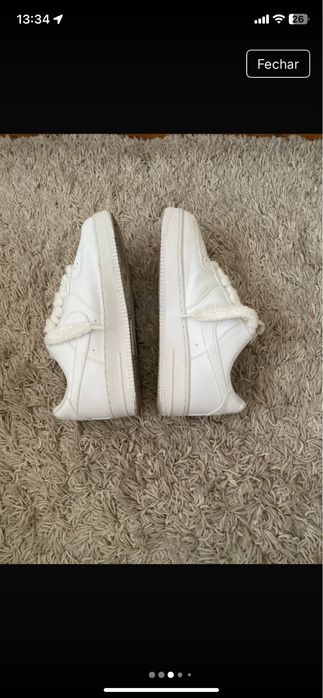 Tenis brancos em bom estado