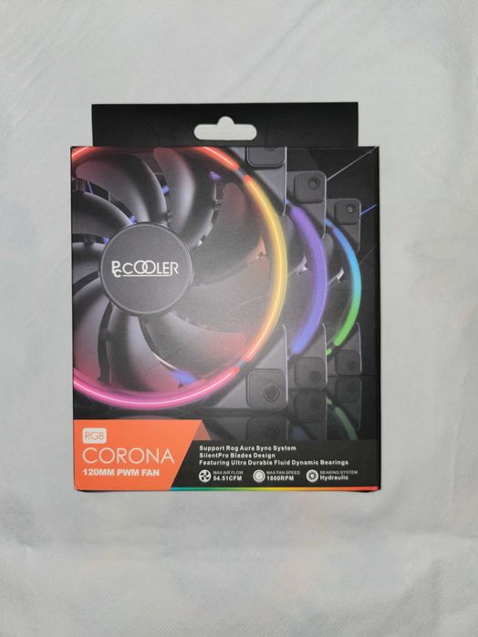 Вентилятор PcCooler Corona 120 мм RGB