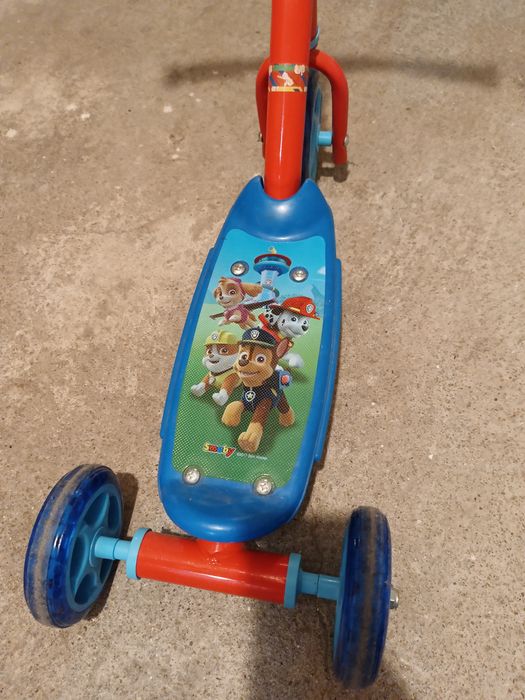 Hulajnoga trójkołowa Smoby Psi Patrol Wrocław