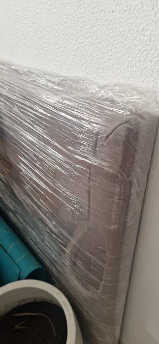 Antarte Cama de casal em tecido