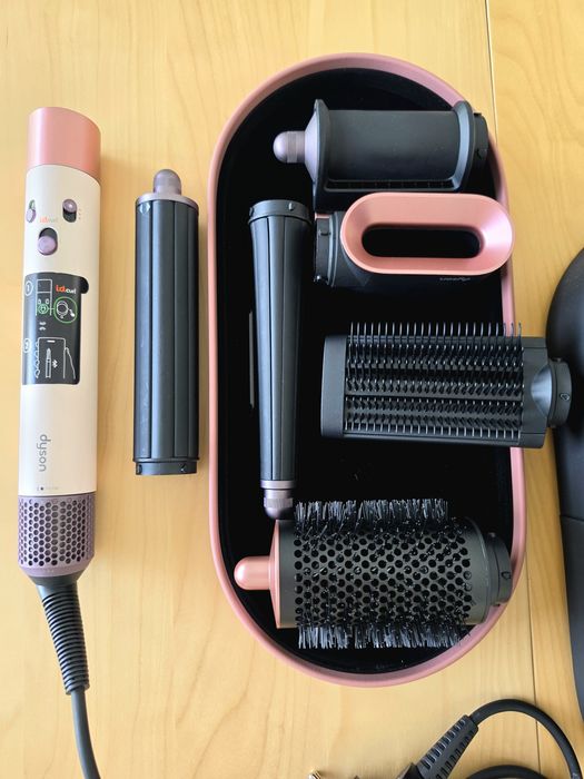 Modelador multifunção e secador Dyson Airwrap i.d.™ - Liso+Ondulado (Ceramic Pink/Rose Gold)