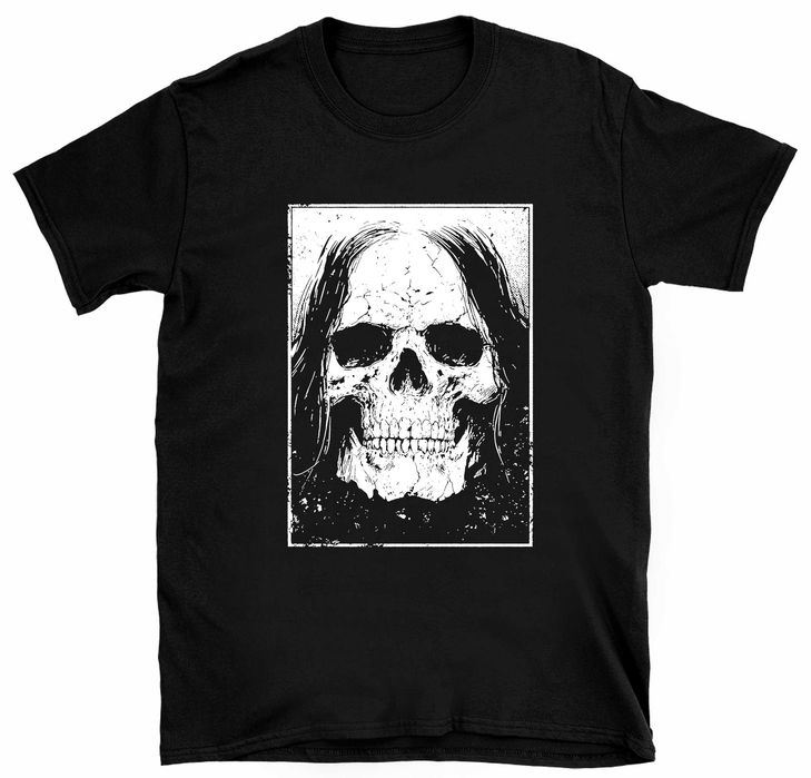 Koszulka muzyczna METAL HEAVY METAL, koszulka czaszka dla METALOWCA muzyka METAL, rozmiar XL