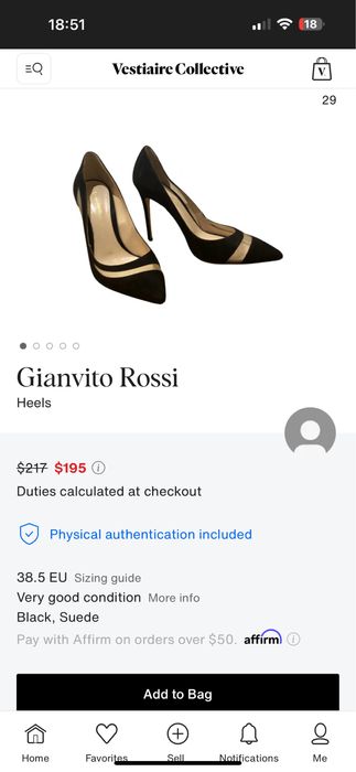 Женскте туфли Gianvito Rossi 38 1/2